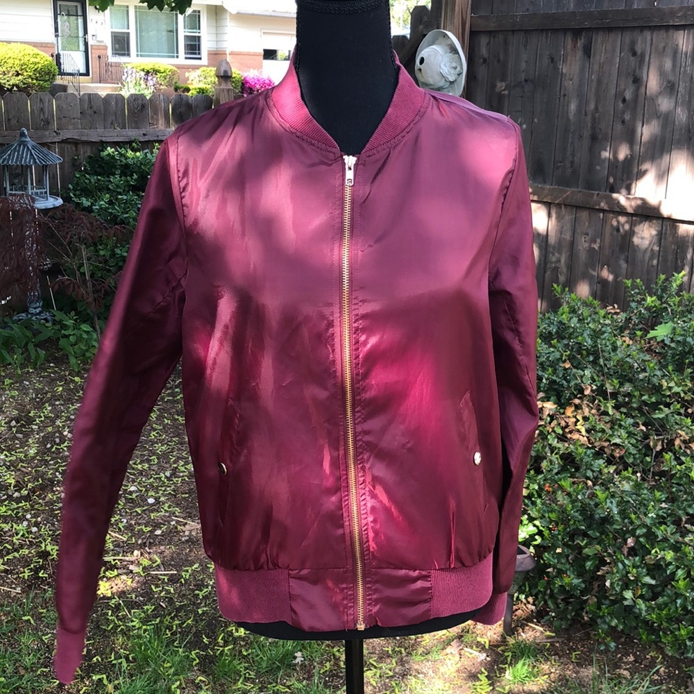 Say what full zip lightweight women’s jacket small